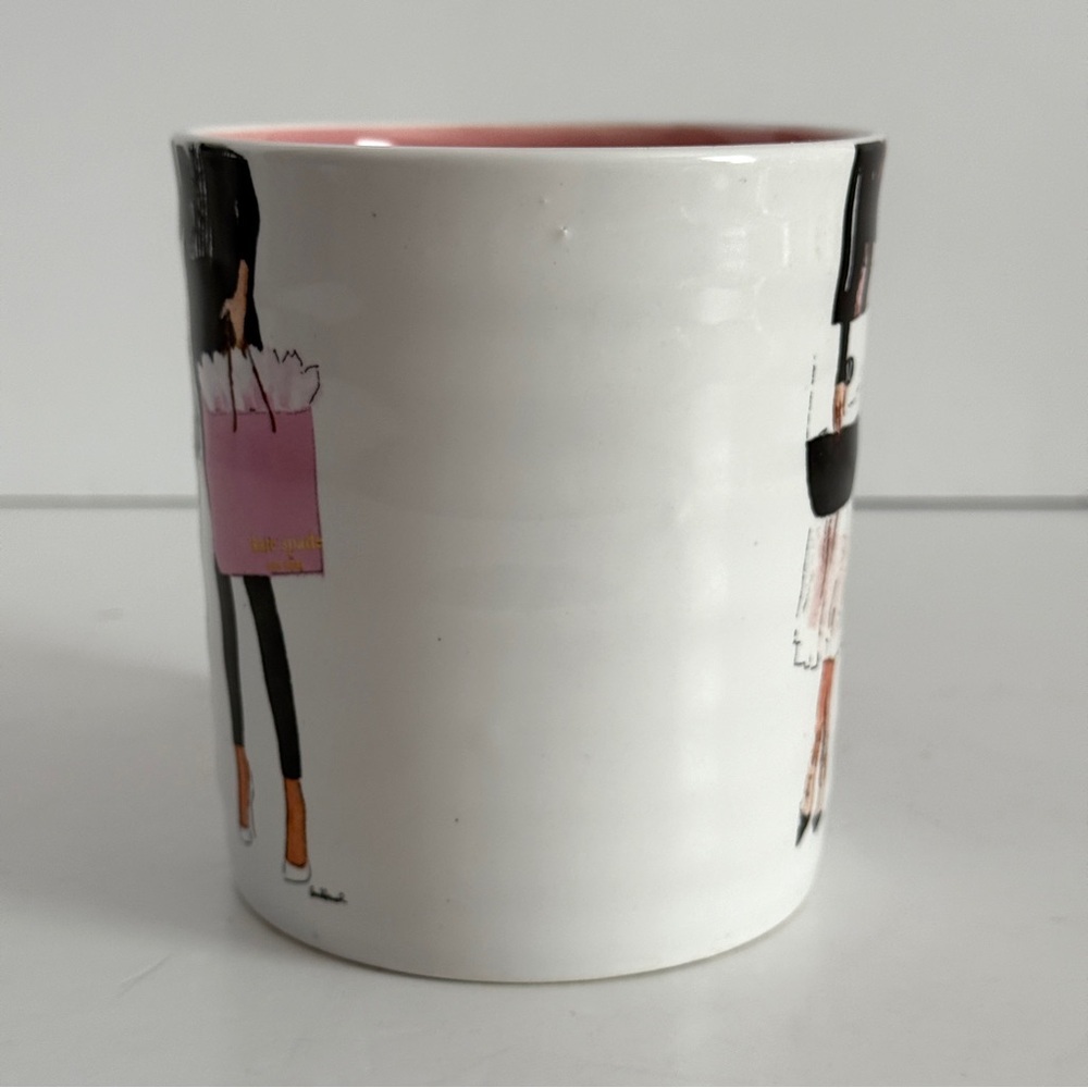 Amanda Greenwood Kate Spade Sephora Lululemon Pink Interior Shopping Girls Mug - Picture 2 of 7